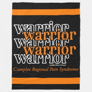 Warrior/Repeated...CRPS Fleece Blanket