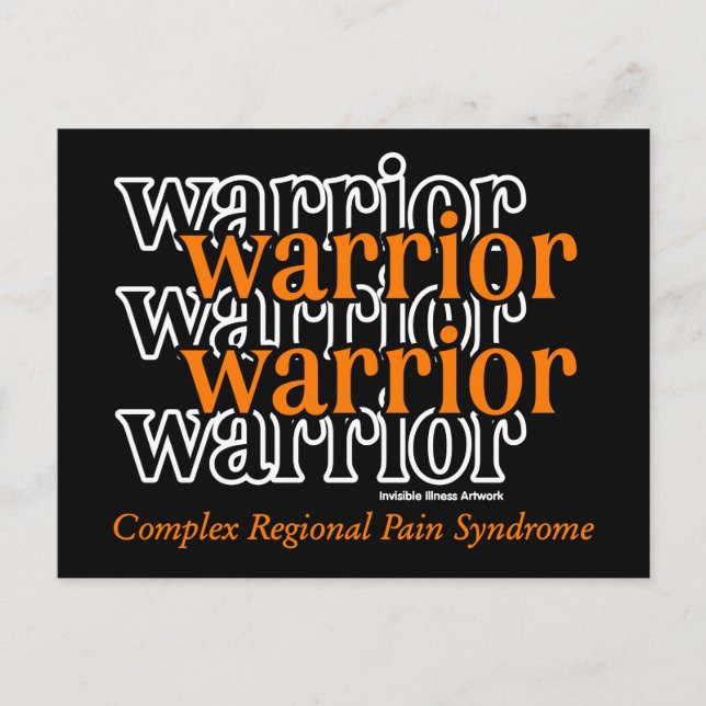 Warrior/Repeated...CRPS Postcard (Front)