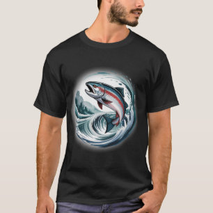 Warrior Salmon – King of the Currents T-Shirt