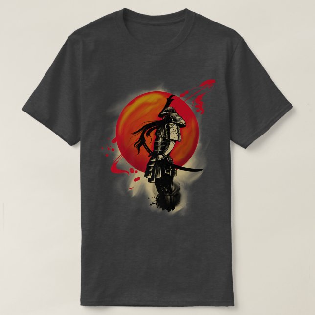 Warrior Samurai Japan 1366 T-Shirt (Design Front)