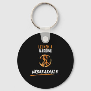 Warrior Shirt Leukaemia Awareness Key Ring