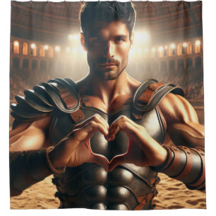 Warrior Shower Curtain