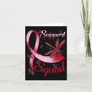 Warrior Support Squad Dragonfly Brain Aneurysm Awa Card