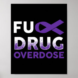 Warrior Survivor Gifts- Drug Overdose Awareness Poster