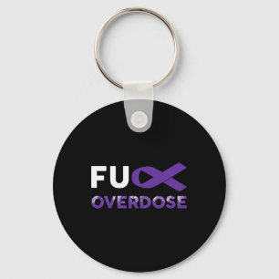 Warrior Survivor Gifts - Overdose Awareness Key Ring
