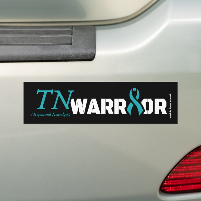 WARRIOR...TN BUMPER STICKER (On Car)