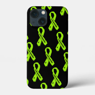 Warrior/torn ribbon...Lyme  iPhone 13 Mini Case