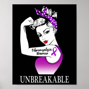 Warrior Unbreakable Strong Women Poster