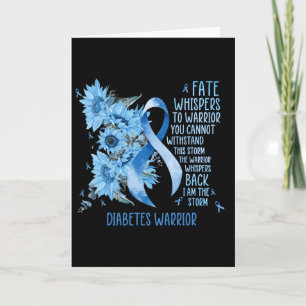 Warrior Whispers To Fate I Am The Storm Card