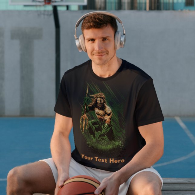 Warrior With Trishul Weapon T-Shirt (Creator Uploaded)