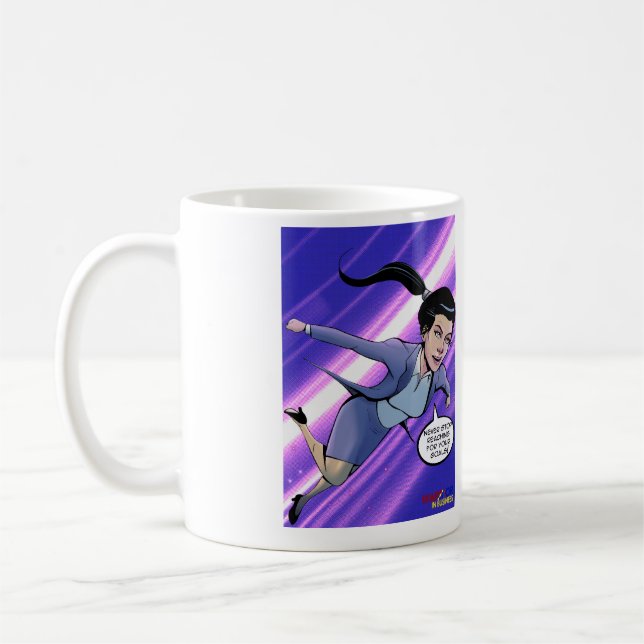 Warrior Women in Business Goals Coffee Mug (Left)
