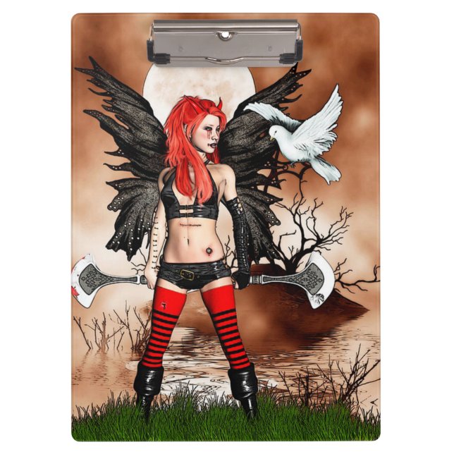 Warrior Women with Dove Clipboard (Front)