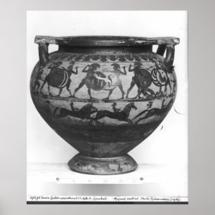 Warriors Fighting Poster