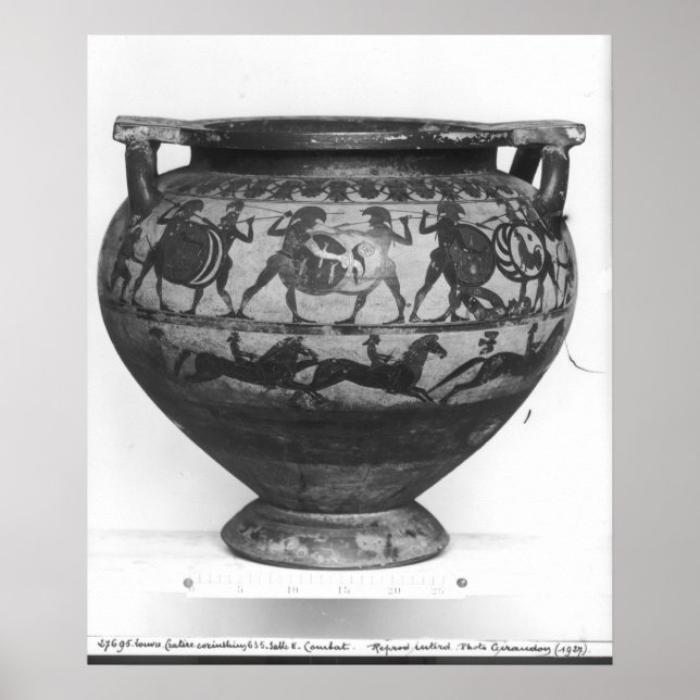 Warriors Fighting Poster (Front)