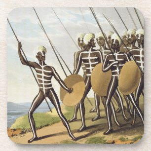 Warriors of New South Wales, engraved by Matthew D Coaster