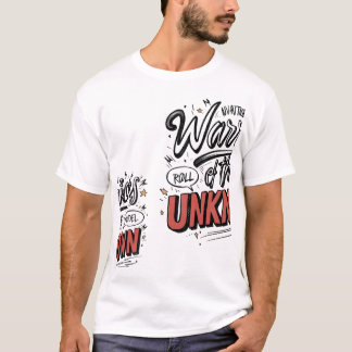 Warriors Of The Unknown Basic T-Shirt 👕✅