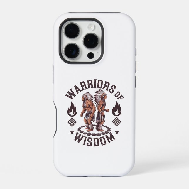 Warriors of Wisdom iPhone Case (Back)