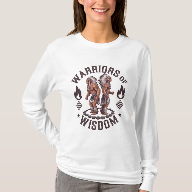 Warriors of Wisdom T-Shirt (Front)