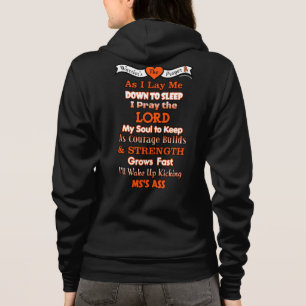Warrior's Prayer...MS Hoodie