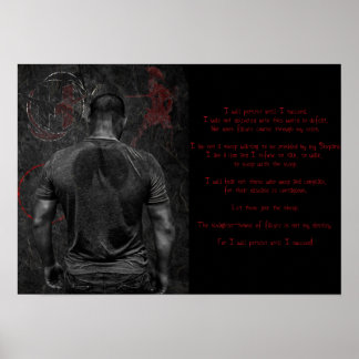 Warriors Prayer Poster