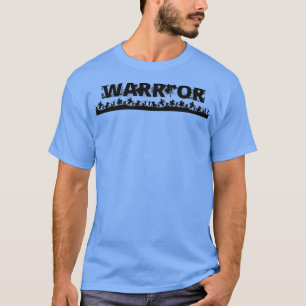 Warror Black on White Design Classic TShirt