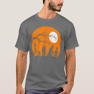 Wars Trick Or Treat Halloween Silhouette 3 T-Shirt