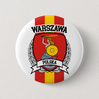 Warsaw 6 Cm Round Badge