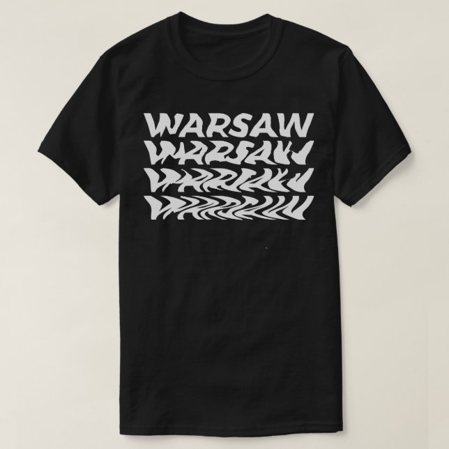 WARSAW design T-Shirt (Design Front)