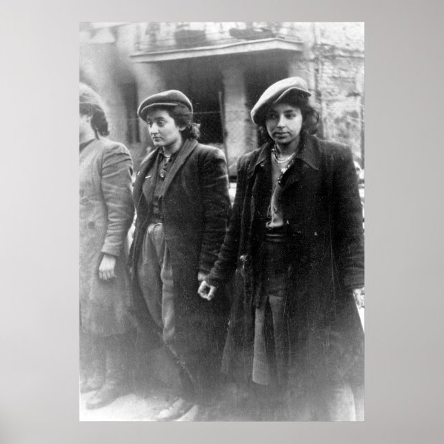 Warsaw Ghetto Uprising Poster (Front)