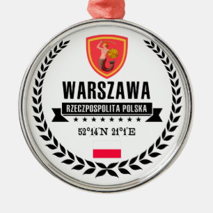 Warsaw Metal Tree Decoration