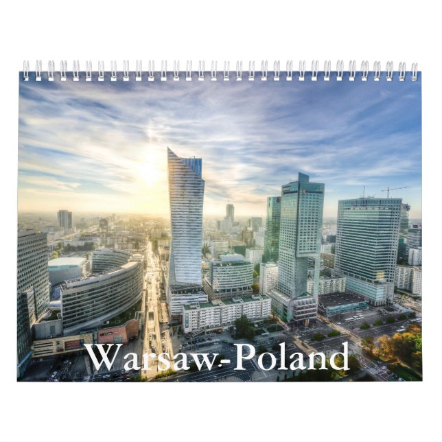 Warsaw-Poland Calendar (Cover)