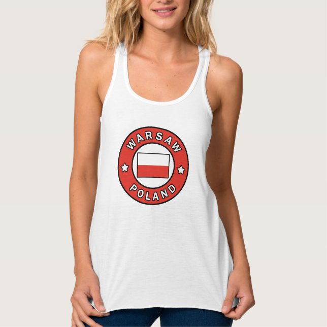 Warsaw Poland Singlet (Front)