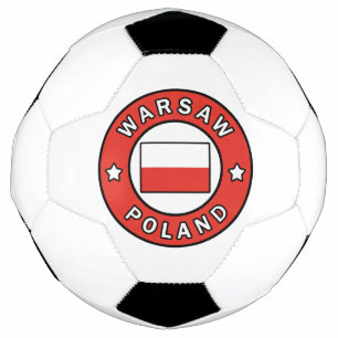 Warsaw Poland Soccer Ball