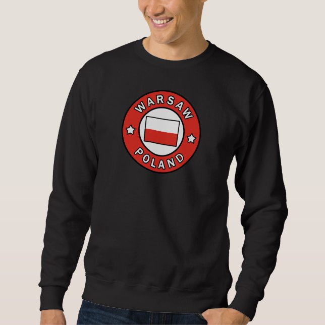 Warsaw Poland Sweatshirt (Front)