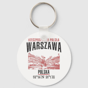 Warszawa Key Ring