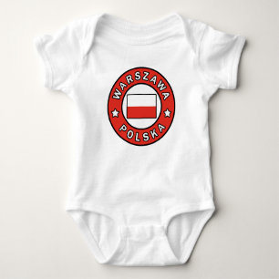 Warszawa Polska Baby Bodysuit