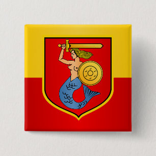 Warszawa (Warsaw) 15 Cm Square Badge