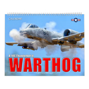 WARTHOG - A-10C Thunderbolt II Calendar