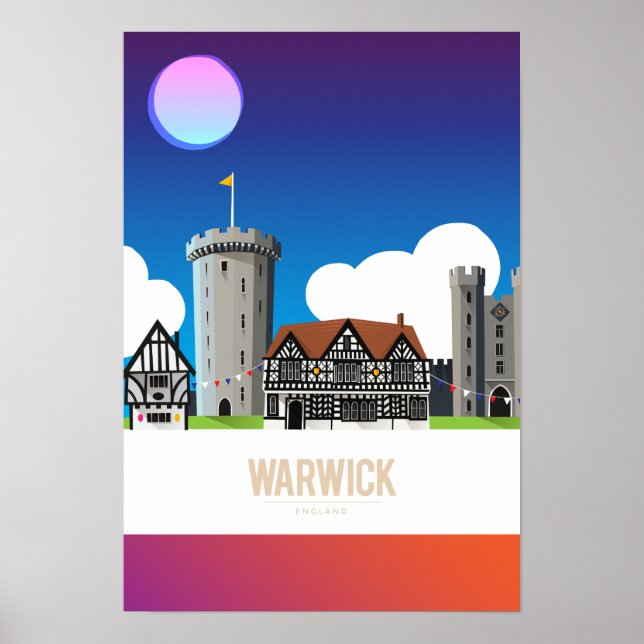 Warwick, England Poster (Front)