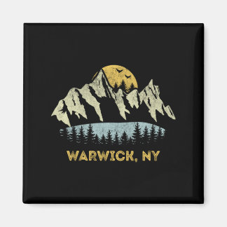 Warwick New York Mountain Sunset Sunrise Ny Magnet