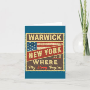 Warwick Ny Its Where My Story Begins  Card