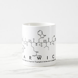 Warwick peptide name mug