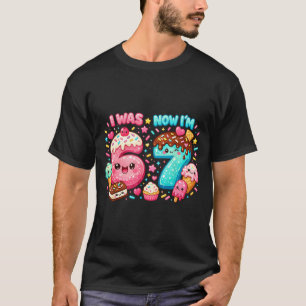Was 6 7 dripping ice cream lover 67 meme birthday T-Shirt