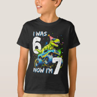 Was 6 Now I'm 7 Year Old Birthday 67 Monster Truck
