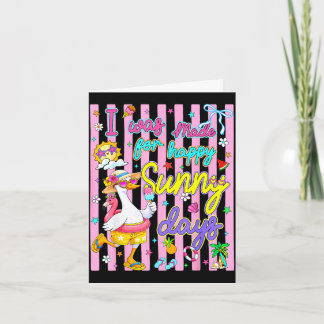 Was made for happy sunny days summer vibes women card