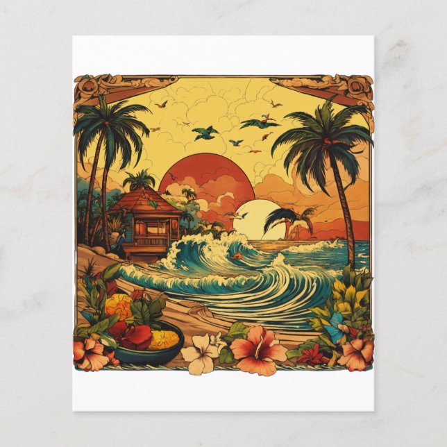  Was There: Psychedelic Reggae Vibes" (Front)