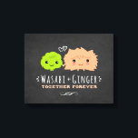 Wasabi and Ginger Together Forever Canvas Print<br><div class="desc"></div>