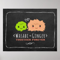 Wasabi and Ginger Together Forever