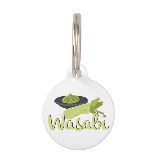 Wasabi Pet Tag (Front)