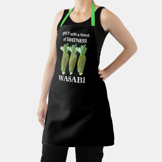 Wasabi Spicy With A Touch Of Sweetness Wasabi  Apron (Insitu)
